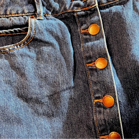 Garage Denim Mini Skirt - Picture 4 of 5